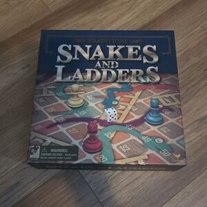 Traditions Snakes and Ladders Board Game